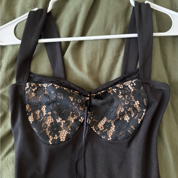 Women’s Black Mini Dress - Picture 2 of 5